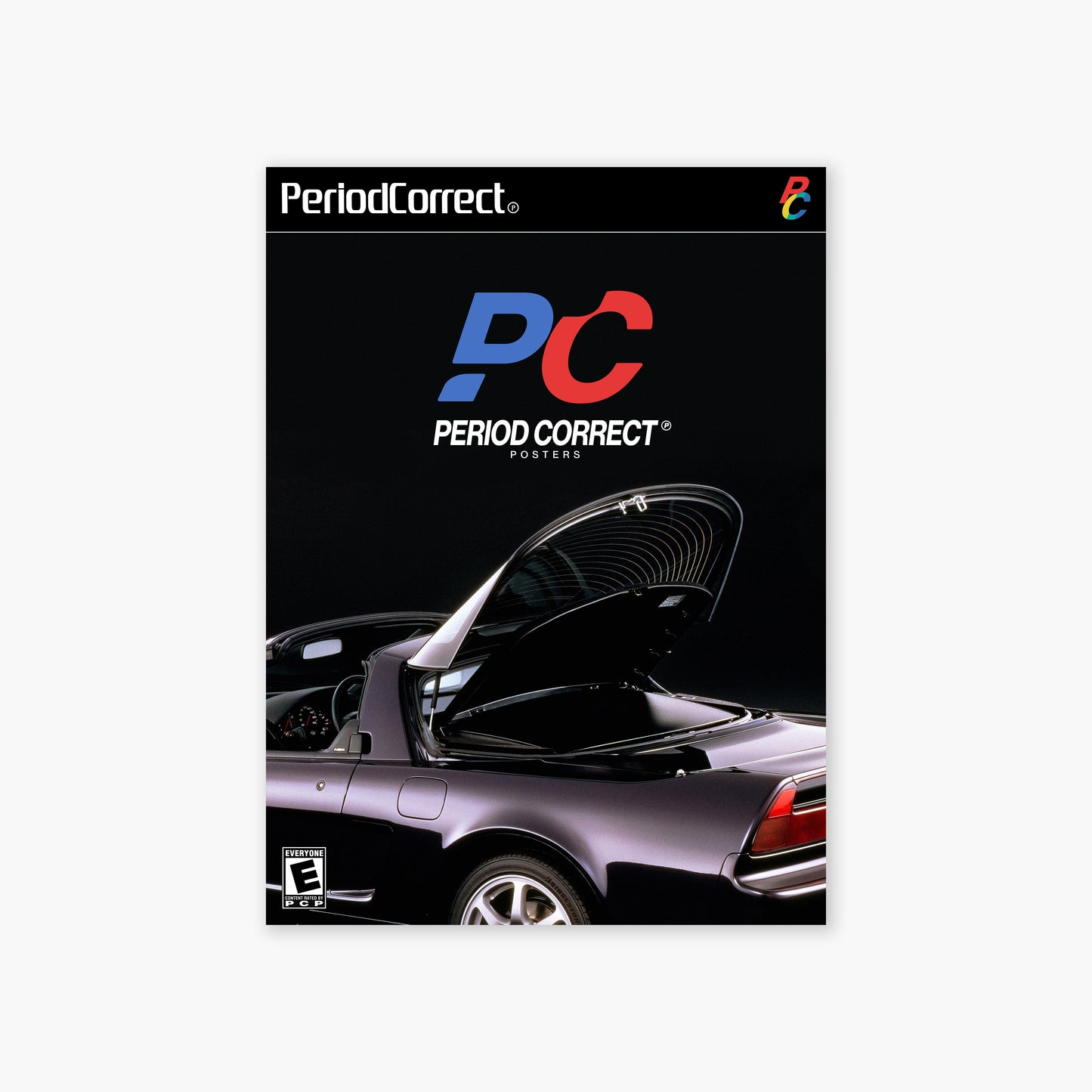 NSX GT Homage Poster