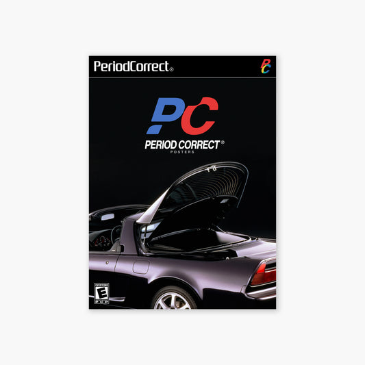 NSX GT Homage Poster