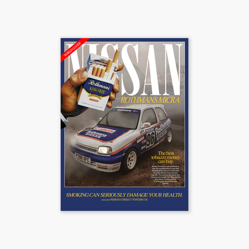 Rothman's Micra Poster – period correct posters.